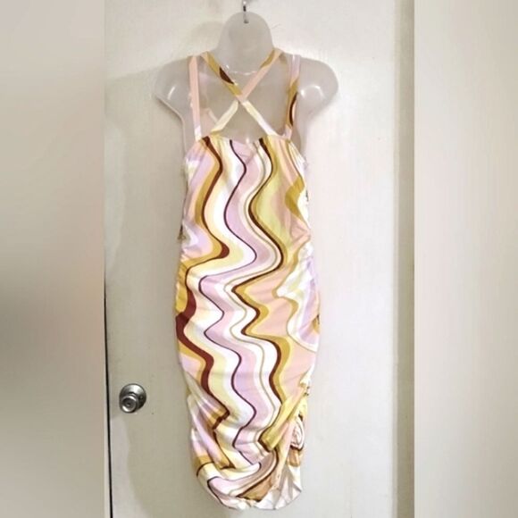 Bodycon DRESS NO BOUNDARIES O-Ring Women's Size LARGE NEW WITH TAGS - Picture 6 of 13